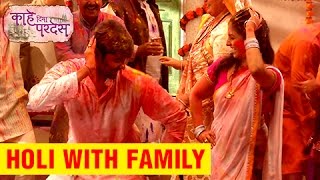 Kahe Diya Pardes - Holi Special | On Set Fun | Sayali Sanjeev, Rishi Saxena | Zee Marathi Serial