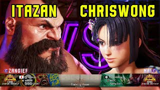 Itazan Zangief Vs Chriswong Mai Ranked Match High Level Gameplay