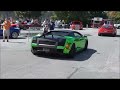 Stunning Chrome Green Lamborghini Gallardo Pennsilvania Streets