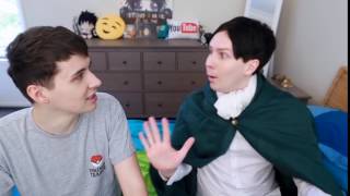 DAN AND PHIL ANIME COSPLAY