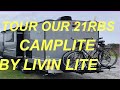 Livin Lite Camplite trailer 21RBS tour. All aluminium travel trailer..