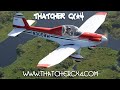 CX 4, Thatcher CX4 experimental amateurbuilt aircraft.