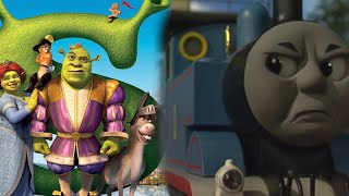 Thomas The Tank Engine Slams Shrek The Third 2007