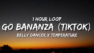 Belly Dancer x Temperature (1 hour loop) | (TikTok Remix) Dont Be Shy Girl Go Ba