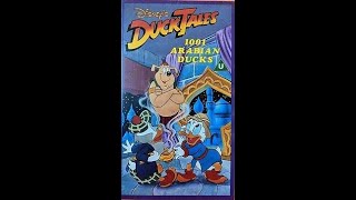 Opening to Ducktales: 1001 Arabian Ducks UK VHS (1991)