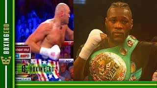 *LIVE EGO* DEONTAY WILDER AND TYSON FURY TOP HEAVYWEIGHTS BUT DOUBLE STANDARDS ARE BRAZY!