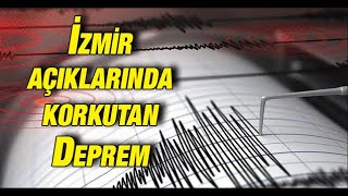 İzmir Açıklarında 5,3 Büyüklüğünde Deprem