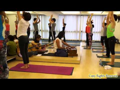 Yoga Practice Gayatri Suryanamaskar Mantra