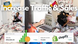 Increase Traffic & Sales | How I generate $20k/month with my business #hustleandglow - Ify Yvonne