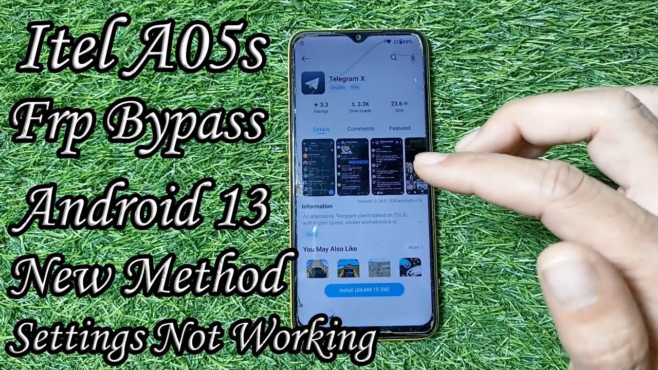 Itel A05s (A663L) Frp Bypass Android 13 Settings Not Itel A05s (A663L) Frp Bypass Android 13 Settings Not
