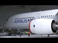 First Airbus A350 Out of Paint Hangar