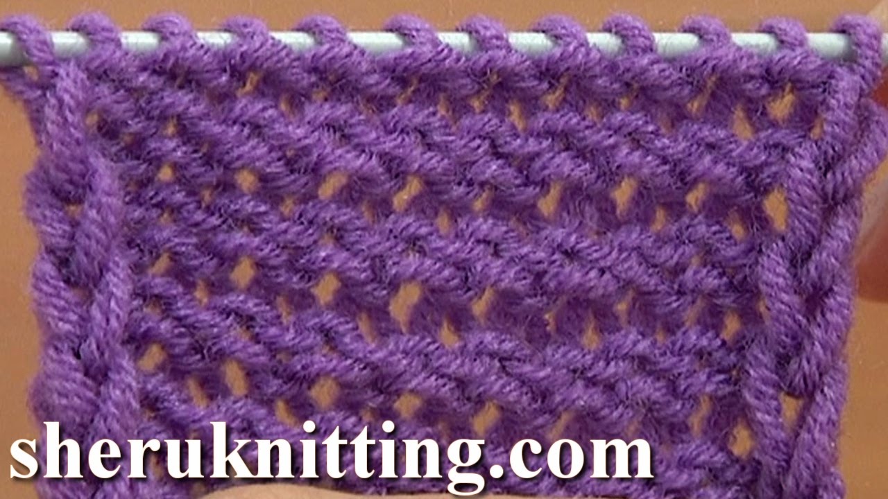 The Reverse Stockinette Stitch Knitting Tutorial 5 Part 2 of 2 Second Way - Y...