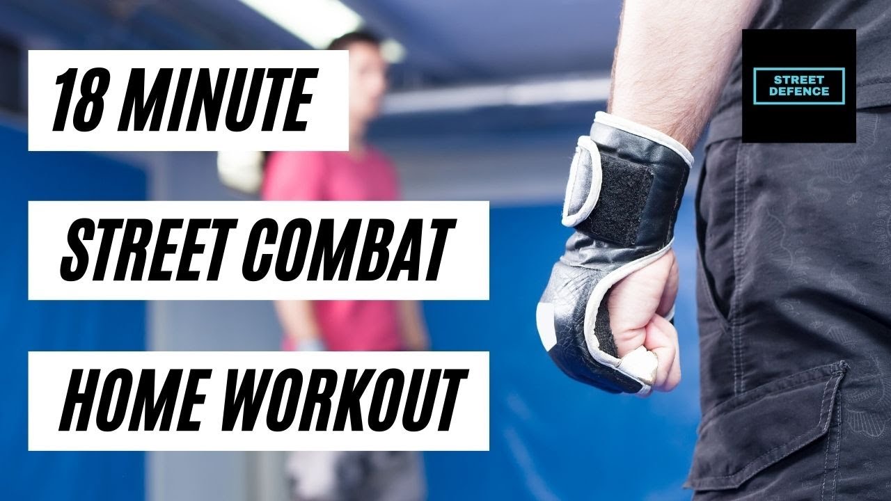 18 Minute Street Combat Tabata Workout | HIIT | Home Workout | No Equipment | Street Defence