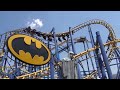 Batman The Ride Roller Coaster POV Six Flags Mexico Vekoma SLC On-Ride
