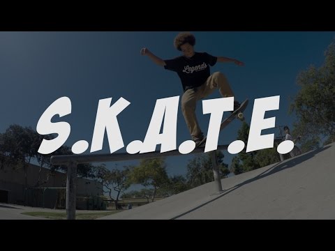 GAME OF S.K.A.T.E. ON A FLAT BAR !!!
