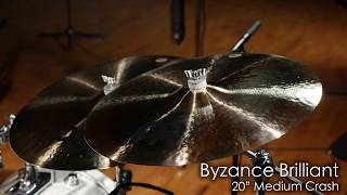 Meinl Cymbals B20MC-B Byzance 20" Brilliant Medium Crash Cymbal