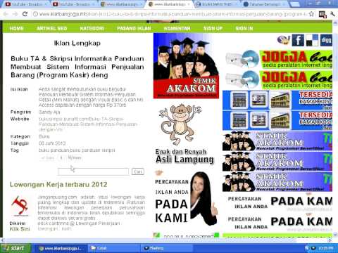 Skripsi Teknik Informatika Berbasis Web