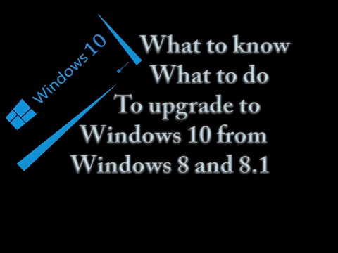 @Microsoft @Windows 10 Upgrade Introduction - What to do, what to know