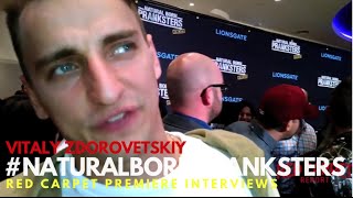 Vitaly Zdorovetskiy interviewed at Natural Born Pranksters LA Premiere #NaturalBornPranksters
