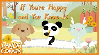 Panda Corner - If Youre Happy And You Know It English Music Video