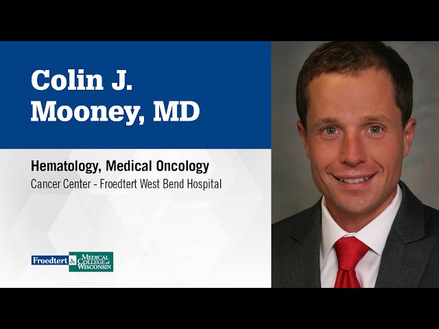 Watch Dr. Colin J. Mooney, hematologist/oncologist on YouTube.