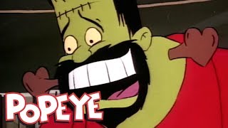ALL NEW POPEYE - POPEYE MEETS THE BLUTOSTEIN MONSTER | Cartoons for Kids