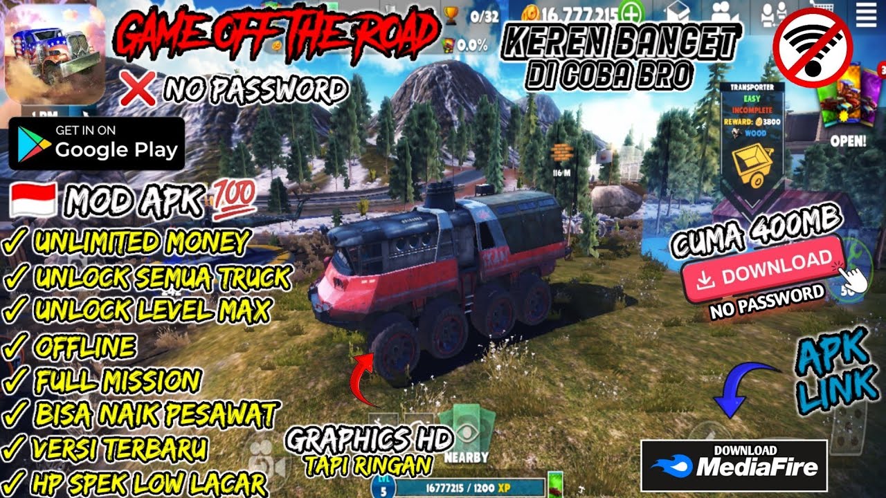Update Nihh Guys ! Game Off The Road Mod Apk Versi Update Nihh Guys ! Game Off The Road Mod Apk Versi