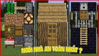 KHÁM PHÁ BÊN TRONG CĂN NHÀ MINI SIÊU AN TOÀN*REDHOOD THỬ THÁCH XÂY NHÀ SIÊU AN TOÀN VÀ SIÊU NHỎ