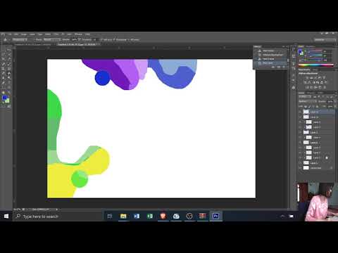 Vẽ một bức tranh trừu tượng mang tính nghệ thuật với phần mềm Adobe Photoshop CS6