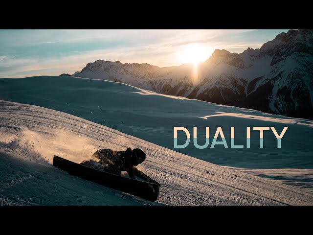 Watch DUALITY - Final Part: A snowboard carving shredit by Nevin Galmarini on YouTube.