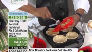 Emeril by T-Fal Nonstick Individual Pie and Cake Maker