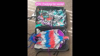 Pov: Packing For Vacay! #Vacay #Reversibleswimwear #Reversiblebikini #Bikinibody