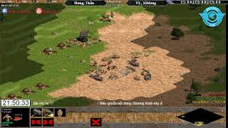 AOE|| 2vs2 Random Hưng Nhổn, Tiểu Màn Thầu vs VaneLove, Xi Măng 6/9/2017