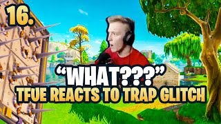 TRAP GLITCH (TFUE NOT HAPPY) - Ep. 16 (Fortnite Battle Royale Funny Daily Moments)