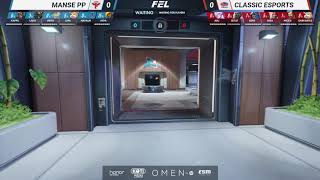 MANSE PP VS CLASSIC ESPORTS | FEL OVERWATCH CUP