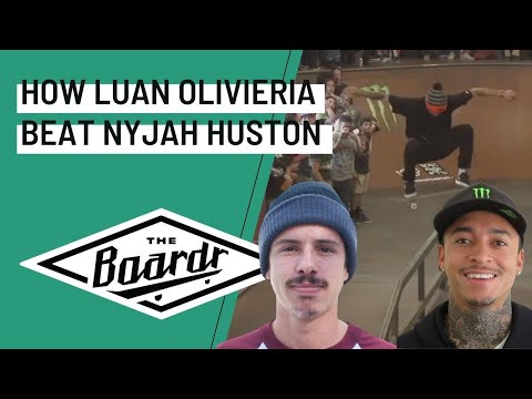 How Luan Olivieria Beat Nyjah Huston and Just Won Tampa Pro 2015