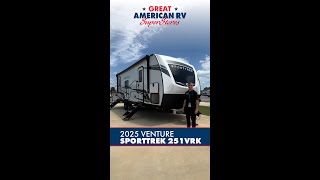 2025 Venture Rv Sporttrek 251Vrk Tour - Travel Trailer Featured Special