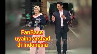 FanBase Uyaina Arshad di Indonesia | host da asia 4 Indosiar