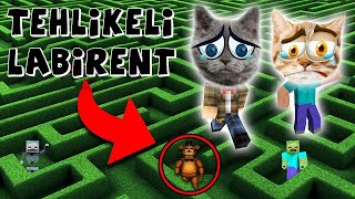 TEHLİKELİ LABİRENTTEN KAÇIŞ - Minecraft w / Gaffur