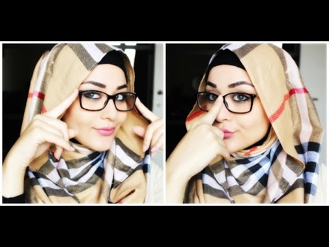 Hijab with glasses Tutorial