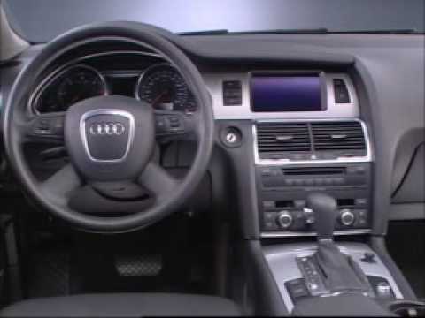 Audi Q7 Interior 2009. Audi Q7 - Studio interior