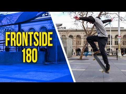 How to frontside 180 for beginners | Daily Skateboard Lessons Day 13