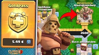 GOLDPASS & 3D HELDEN! ☆ Clash of Clans Update ☆ CoC
