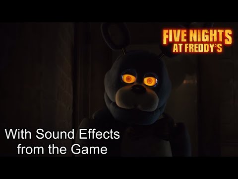 Fnaf Movie | Robbery Massacre but I added in sounds from the game (spoiler warning)