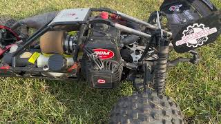 Meyer Ported Rovan 32Cc With Taylor Rc Side Pipe And The Rooster Tail 990 From The 40Gt