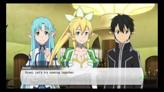 Cooking With Asuna - Sword Art Online: Lost Song Funny Scene
