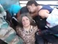 تعذيب امرأة من قبل شبيحة كلب الأسد.FLV
