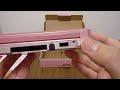 Nintendo 3DS Misty/Lavender/Coral Pink Unboxing ニンテンドー3DS ミスティピンク 開封