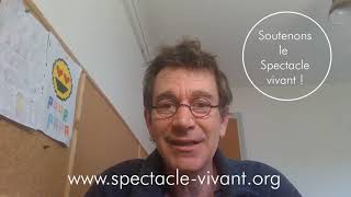 Monsieur Fraize - Message de soutien aux jeunes artistes du spectacle vivant