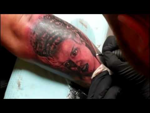 Bride of Frankenstein Tattoo by Jason Dunn Tattoocom